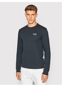 EA7 Emporio Armani Bluza 8NPM52 PJ05Z 1578 Granatowy Regular Fit ze sklepu MODIVO w kategorii Bluzy męskie - zdjęcie 182762518