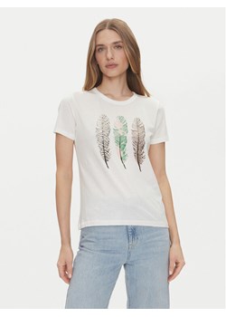JDY T-Shirt Michigan 15311702 Biały Regular Fit ze sklepu MODIVO w kategorii Bluzki damskie - zdjęcie 182762526