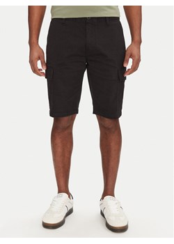 Tommy Jeans Szorty materiałowe Scanton DM0DM21949 Czarny Regular Fit ze sklepu MODIVO w kategorii Spodenki męskie - zdjęcie 182762566