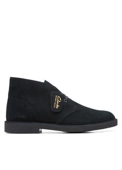 Clarks Trzewiki Desert Bt Evo Czarny ze sklepu MODIVO w kategorii Buty zimowe męskie - zdjęcie 182762578