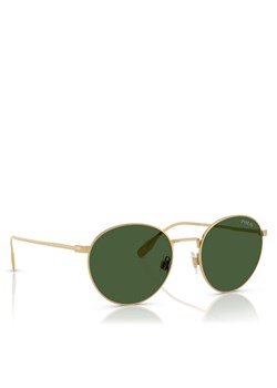 Polo Ralph Lauren Okulary przeciwsłoneczne 0PH3158 53 941171 Złoty ze sklepu MODIVO w kategorii Okulary przeciwsłoneczne damskie - zdjęcie 182762606