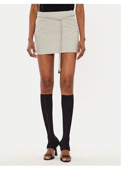 Patrizia Pepe Spódnica mini 8G0410/A457-FE81 Szary Regular Fit ze sklepu MODIVO w kategorii Spódnice - zdjęcie 182762677
