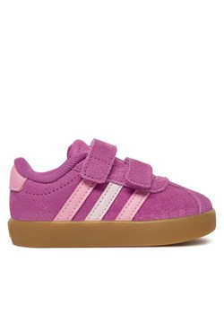 adidas Sneakersy VL Court 3.0 JH6309 Różowy ze sklepu MODIVO w kategorii Buty sportowe dziecięce - zdjęcie 182762739