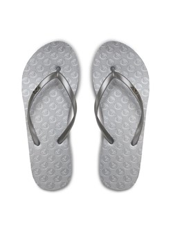 Roxy Japonki ARJL100663 Srebrny ze sklepu MODIVO w kategorii Klapki damskie - zdjęcie 182762786