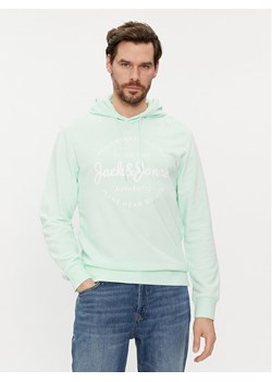 Jack&Jones Bluza Forest 12249237 Zielony Standard Fit ze sklepu MODIVO w kategorii Bluzy męskie - zdjęcie 182762869