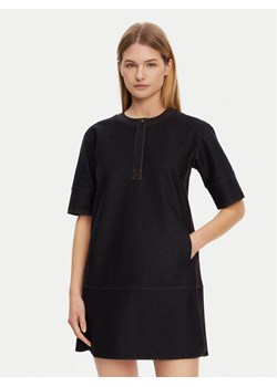 Max Mara Sukienka jeansowa 2516621017650 Granatowy Regular Fit ze sklepu MODIVO w kategorii Sukienki - zdjęcie 182762888