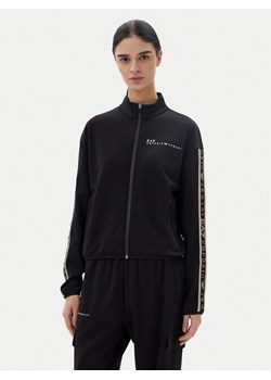 EA7 Emporio Armani Bluza 7W000275 AF12501 UC001 Czarny Regular Fit ze sklepu MODIVO w kategorii Bluzy damskie - zdjęcie 182762949