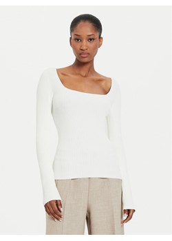 Kontatto Sweter 3M0130 Écru Slim Fit ze sklepu MODIVO w kategorii Swetry damskie - zdjęcie 182763475