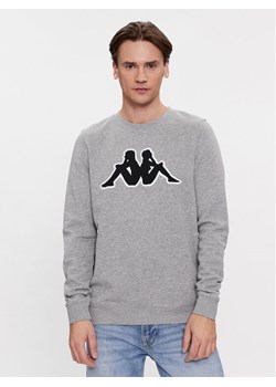 Kappa Bluza Airvit 3032BZ0 Szary Regular Fit ze sklepu MODIVO w kategorii Bluzy męskie - zdjęcie 182763487