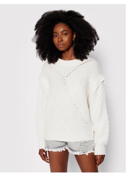 IRO Sweter Acia AP241 Beżowy Relaxed Fit ze sklepu MODIVO w kategorii Swetry damskie - zdjęcie 182763518