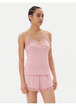 Hunkemöller Piżama 302095 Różowy Regular Fit ze sklepu MODIVO w kategorii Piżamy damskie - zdjęcie 182763537