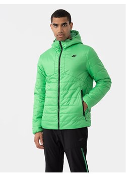 4F Kurtka zimowa 4FAW23TDJAM245 Zielony Regular Fit ze sklepu MODIVO w kategorii Kurtki męskie - zdjęcie 182763568