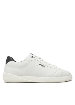 Hugo Sneakersy Riven Tenn punyl 50523439 Biały ze sklepu MODIVO w kategorii Buty sportowe męskie - zdjęcie 182763589