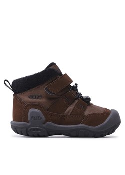 Keen Trekkingi Knotch Chukka 1026740 Brązowy ze sklepu MODIVO w kategorii Buty zimowe dziecięce - zdjęcie 182763608