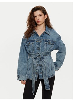 HUGO Kurtka jeansowa Icon 50530298 Niebieski Relaxed Fit ze sklepu MODIVO w kategorii Kurtki damskie - zdjęcie 182763628