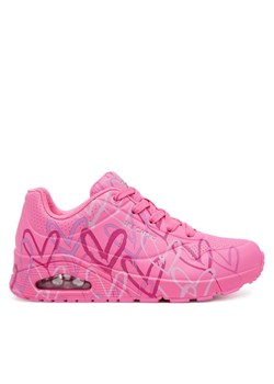 Skechers Sneakersy Uno - Spread the Love 155507/HTPK Różowy ze sklepu MODIVO w kategorii Buty sportowe damskie - zdjęcie 182763659