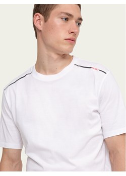Hugo T-Shirt Dyrtid 50432062 Biały Regular Fit ze sklepu MODIVO w kategorii T-shirty męskie - zdjęcie 182763745