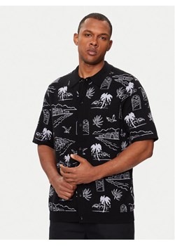 Vans Polo Sorrento Sweater Polo VN000G3F Czarny Regular Fit ze sklepu MODIVO w kategorii T-shirty męskie - zdjęcie 182763817
