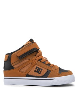 DC Sneakersy Pure High-Top Ev ADBS300324 Brązowy ze sklepu MODIVO w kategorii Buty sportowe dziecięce - zdjęcie 182763818
