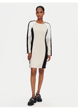 DKNY Sukienka codzienna DD4E1B89 Beżowy Regular Fit - id: 0000304218729 - marki DKNY - 182763848 DKNY Sukienka codzienna DD4E1B89 Beżowy Regular Fit ze sklepu MODIVO w kategorii Sukienki - zdjęcie 182763848