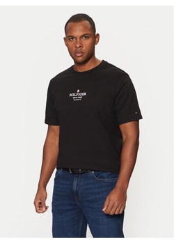 Tommy Hilfiger T-Shirt MW0MW38980 Czarny Regular Fit ze sklepu MODIVO w kategorii T-shirty męskie - zdjęcie 182763869