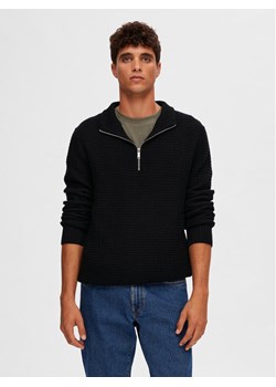 Selected Homme Sweter 16091800 Czarny Regular Fit ze sklepu MODIVO w kategorii Swetry męskie - zdjęcie 182763896