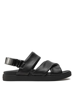 Calvin Klein Sandały Padded Criss Cross Sandal HM0HM01482 Czarny ze sklepu MODIVO w kategorii Sandały męskie - zdjęcie 182763938