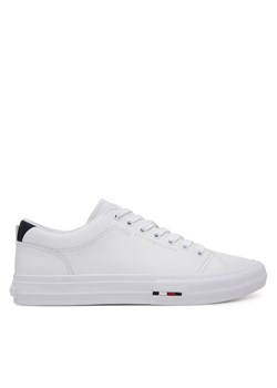 Tommy Hilfiger Sneakersy Th Hi Vulc Street Lth Patch FM0FM05312 Biały ze sklepu MODIVO w kategorii Buty sportowe męskie - zdjęcie 182764015
