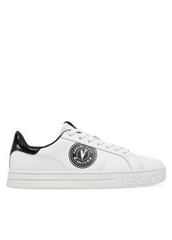 Versace Jeans Couture Sneakersy 78YA3SK1 Biały ze sklepu MODIVO w kategorii Buty sportowe męskie - zdjęcie 182764029