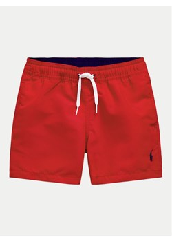 Polo Ralph Lauren Szorty kąpielowe 322957810001 Czerwony Regular Fit ze sklepu MODIVO w kategorii Kąpielówki chłopięce - zdjęcie 182764048
