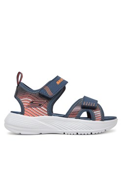Skechers Sandały Microspec-Splash- 407034L/NVOR Granatowy ze sklepu MODIVO w kategorii Sandały dziecięce - zdjęcie 182764126