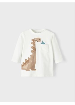 NAME IT Bluzka 13212749 Biały Regular Fit ze sklepu MODIVO w kategorii Kaftaniki i bluzki - zdjęcie 182764248