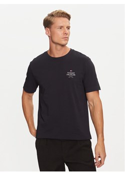 Tommy Hilfiger T-Shirt MW0MW36500 Granatowy Regular Fit ze sklepu MODIVO w kategorii T-shirty męskie - zdjęcie 182764249