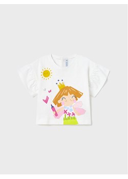 Mayoral T-Shirt 1010 Biały ze sklepu MODIVO w kategorii Koszulki niemowlęce - zdjęcie 182764277