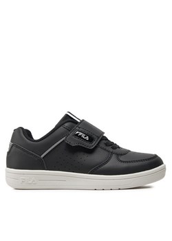 Fila Sneakersy C. Court Velcro Kids FFK0120 Czarny ze sklepu MODIVO w kategorii Buty sportowe dziecięce - zdjęcie 182764307