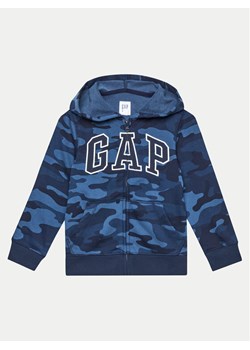 Gap Bluza 428689-00 Granatowy Regular Fit ze sklepu MODIVO w kategorii Bluzy chłopięce - zdjęcie 182764345