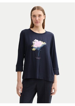 Tom Tailor Bluzka 1043110 Granatowy Regular Fit ze sklepu MODIVO w kategorii Bluzki damskie - zdjęcie 182764346