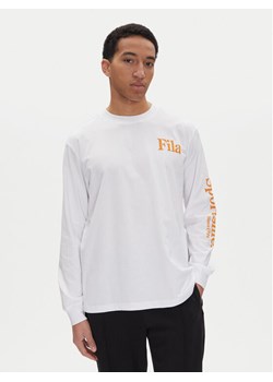 Fila Longsleeve Laon FAM0904 Biały Oversize ze sklepu MODIVO w kategorii T-shirty męskie - zdjęcie 182764355