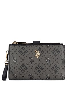 U.S. Polo Assn. Duży Portfel Damski BIUXT6224WVP Czarny ze sklepu MODIVO w kategorii Portfele damskie - zdjęcie 182764429