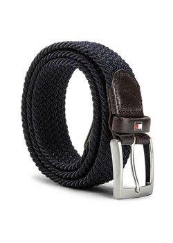 Tommy Hilfiger Pasek Męski New Adan Belt 3.5 AM0AM02801 85 Granatowy ze sklepu MODIVO w kategorii Paski męskie - zdjęcie 182764457