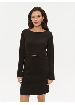 TWINSET Sukienka codzienna 232TT2195 Czarny Regular Fit ze sklepu MODIVO w kategorii Sukienki - zdjęcie 182764497