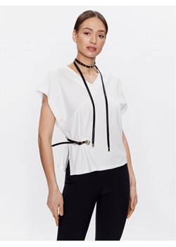 Babylon T-Shirt S_ER0573 Biały Regular Fit ze sklepu MODIVO w kategorii Bluzki damskie - zdjęcie 182764505