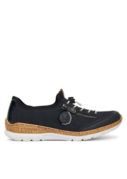 Rieker Sneakersy N4263-14 Granatowy ze sklepu MODIVO w kategorii Buty sportowe damskie - zdjęcie 182764526