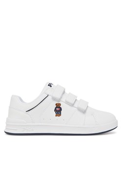 Polo Ralph Lauren Sneakersy Heritage Court IV Ezz Bear RL02939101 Biały ze sklepu MODIVO w kategorii Buty sportowe dziecięce - zdjęcie 182764537
