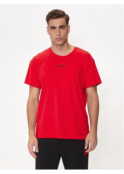 Hugo T-Shirt Linked 50518646 Czerwony Relaxed Fit ze sklepu MODIVO w kategorii T-shirty męskie - zdjęcie 182764717