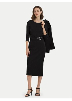 LAUREN RALPH LAUREN Sukienka codzienna 250940596001 Czarny Slim Fit ze sklepu MODIVO w kategorii Sukienki - zdjęcie 182764796