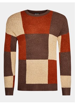 INDICODE Sweter Bjor 35-706 Kolorowy Regular Fit ze sklepu MODIVO w kategorii Swetry męskie - zdjęcie 182764846