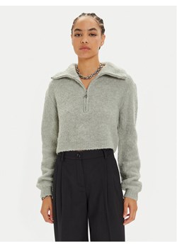 Patrizia Pepe Sweter 2K0298 K222 Szary Relaxed Fit ze sklepu MODIVO w kategorii Swetry damskie - zdjęcie 182764888