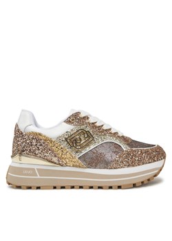 Liu Jo Sneakersy Maxi Wonder BA5015 TX007 Złoty ze sklepu MODIVO w kategorii Buty sportowe damskie - zdjęcie 182764917