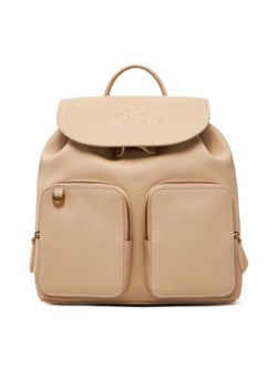 PINKO Plecak Carrie Backpack PE 25 PLTT 104351 A1LF Beżowy ze sklepu MODIVO w kategorii Plecaki - zdjęcie 182764945